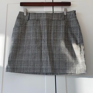 BB Dakota plaid skirt